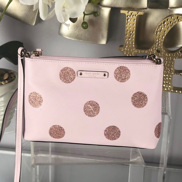 Kate Spade Hani Haven Lane Polka Dot Crossbody Bag - Picture 2 of 8